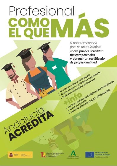 ¿Qué es la evaluación y acreditación de competencias (Andalucía Acredita)?